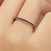 Ring Brosway Woman FANCY MYSTERY BLACK in Silver Zirconia FMB69D - FMB69B